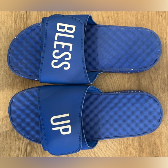 DJ Khaled Bless Up Slides Worn By Dwyane Wade - Picture 2 of 7